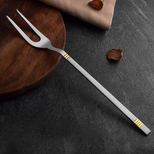 Duru Saten Gold 18/10 Paslanmaz Çelik Servis Çatal