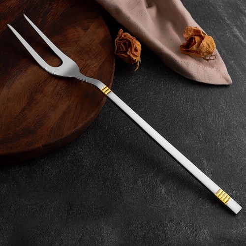 Duru Gold 18/10 Paslanmaz Çelik Servis Çatal