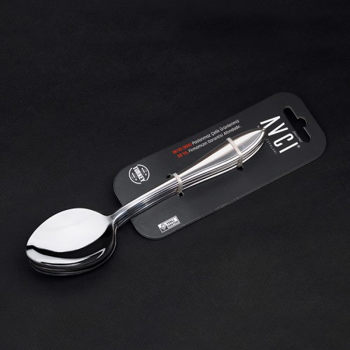 Elit 6 Adet Yemek Kaşığı 18/10 Paslanmaz Çelik 2,5 mm