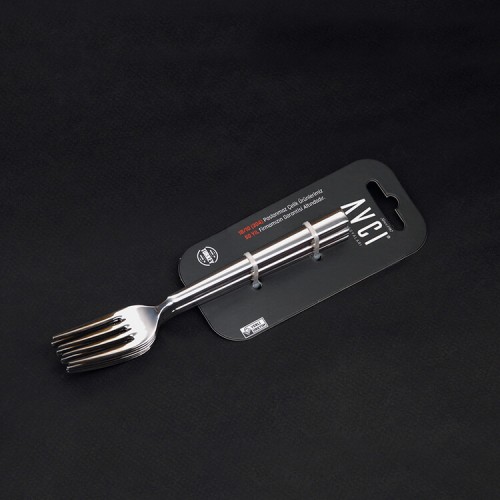 Klas 6 Adet Tatlı Çatalı 18/10 Paslanmaz Çelik 2,5 mm