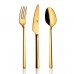 Klas Titanyum Gold 84 Parça Çatal Kaşık Bıçak Takımı 18/10 Paslanmaz Çelik