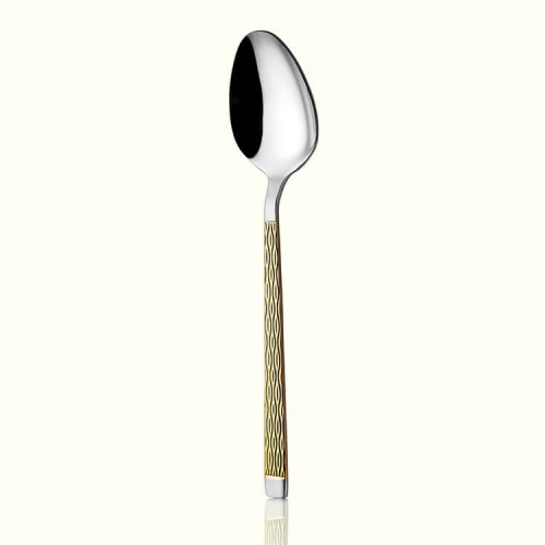 Pera Gold 6 Adet Tatlı Kaşığı 18/10 Paslanmaz Çelik 2.5 mm